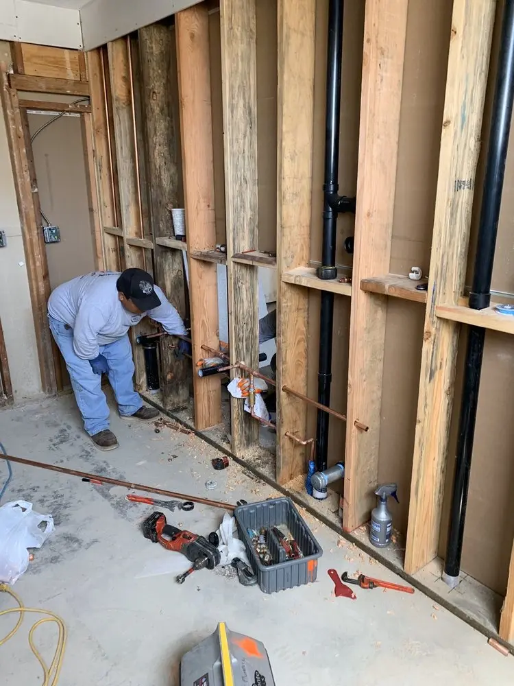 Commercial rough-in plumbing for Water Heater Replacement in Bermuda Dunes